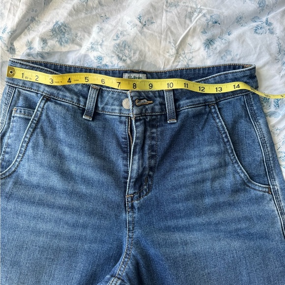 L.L. Bean Women's Straight Leg Blue Jeans - Picture 9 of 11